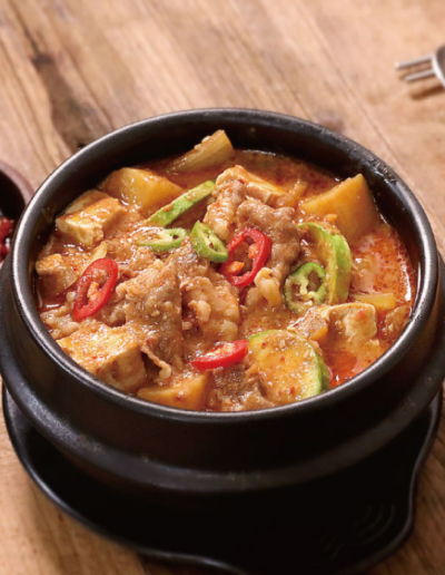 Denjang Jjigae with Sotbab